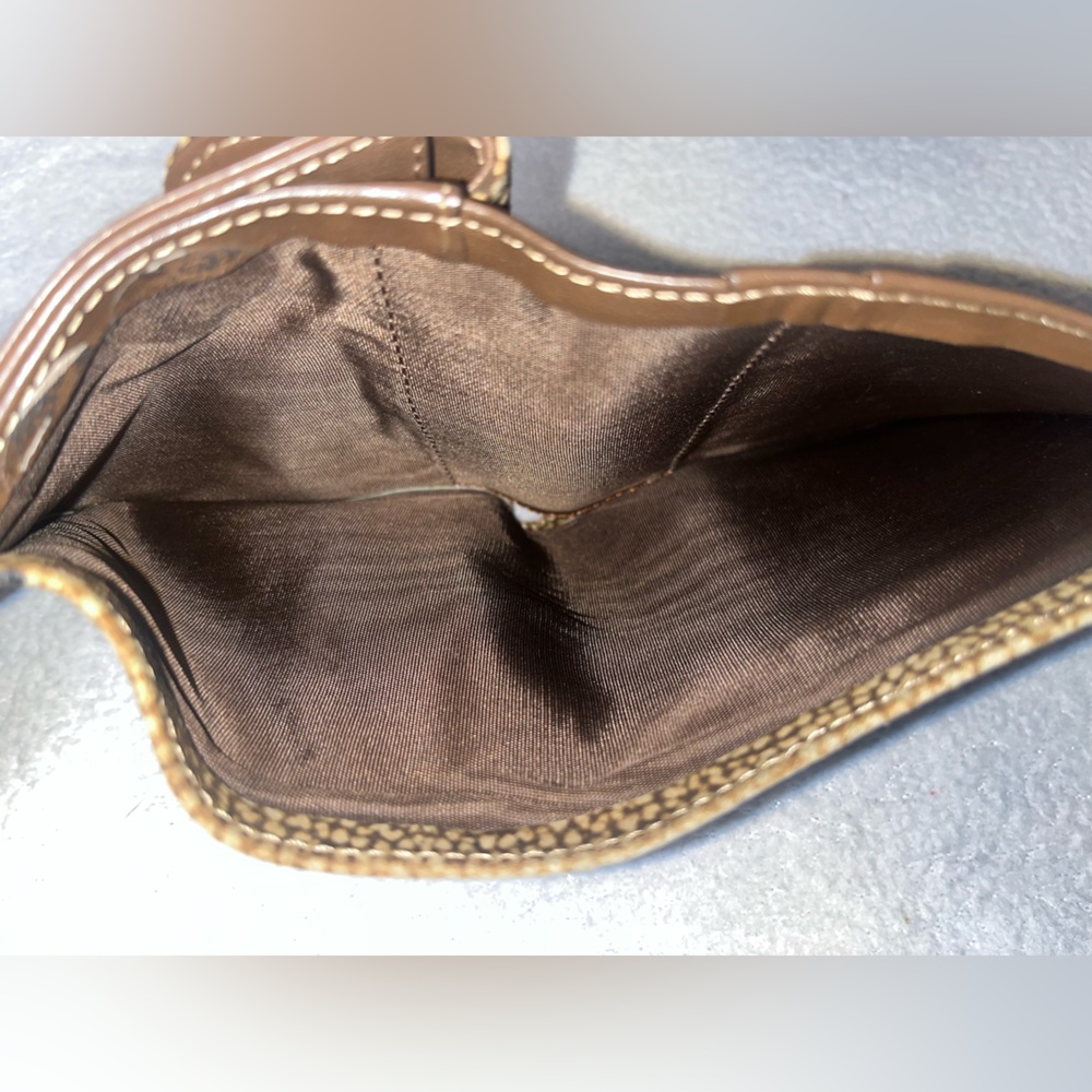 Borbonese Squail Suede Compact Wallet - Picture 10 of 11